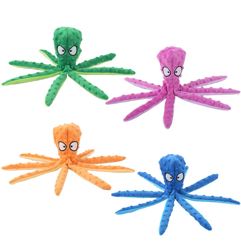 Plüsch-Oktopus-Hundespielzeug, – Indestructible Dog Chew Toy Bewertung und Preis