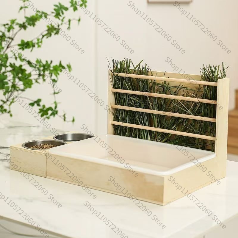 Holz-Kaninchenfutterautomat, M – Pet Beds Bewertung und Preis