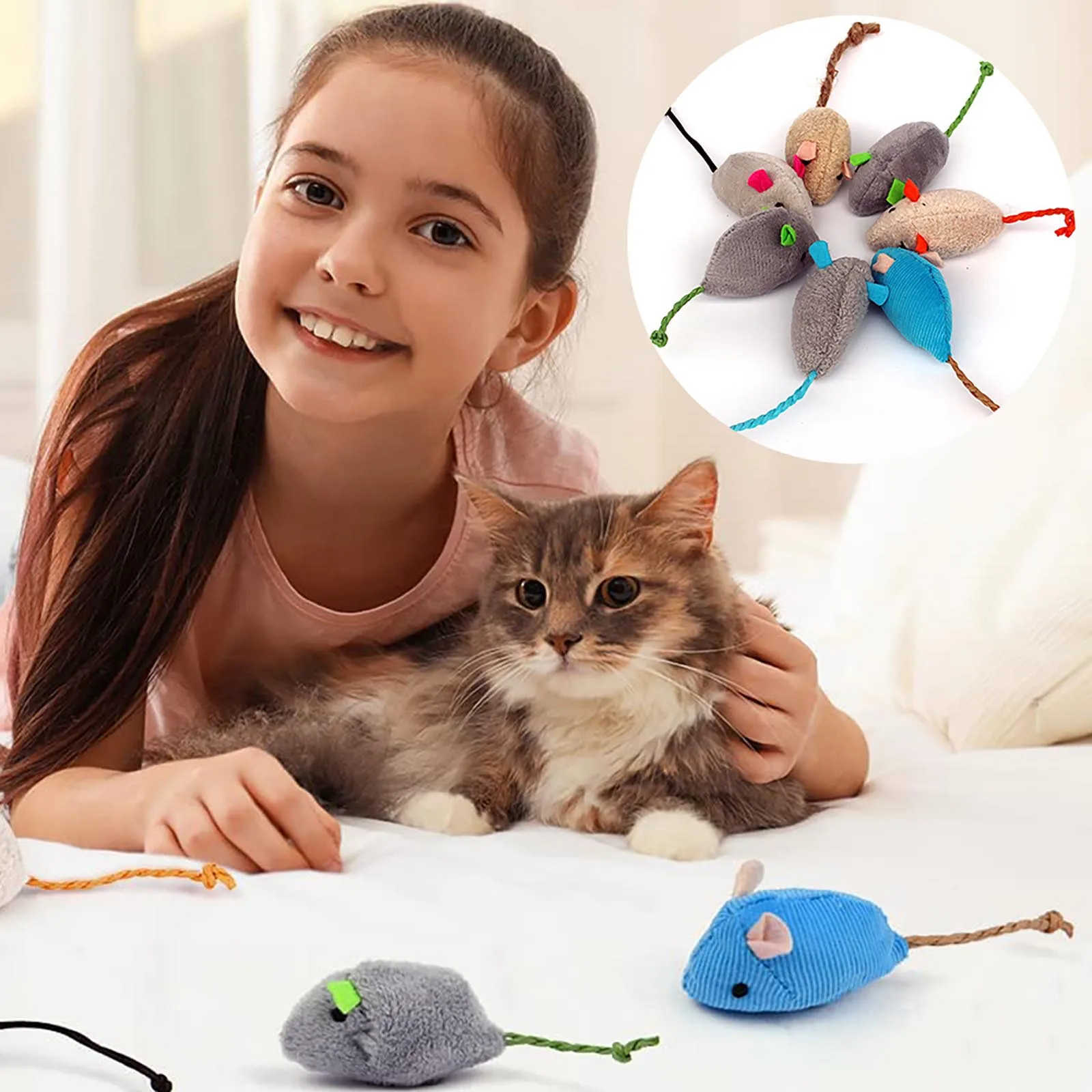 Tragbares, weiches, interaktiv – Catnip Interactive Plush Mouse Bewertung und Preis