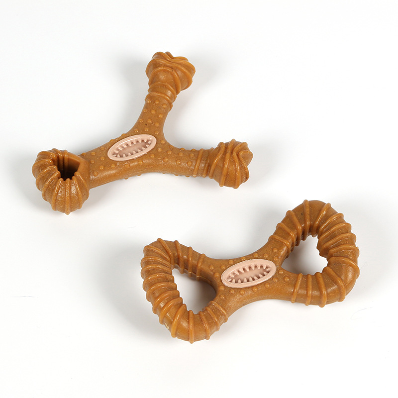 Neue 15 cm Große Rasse Holz Hu – Indestructible Dog Chew Toy Bewertung und Preis
