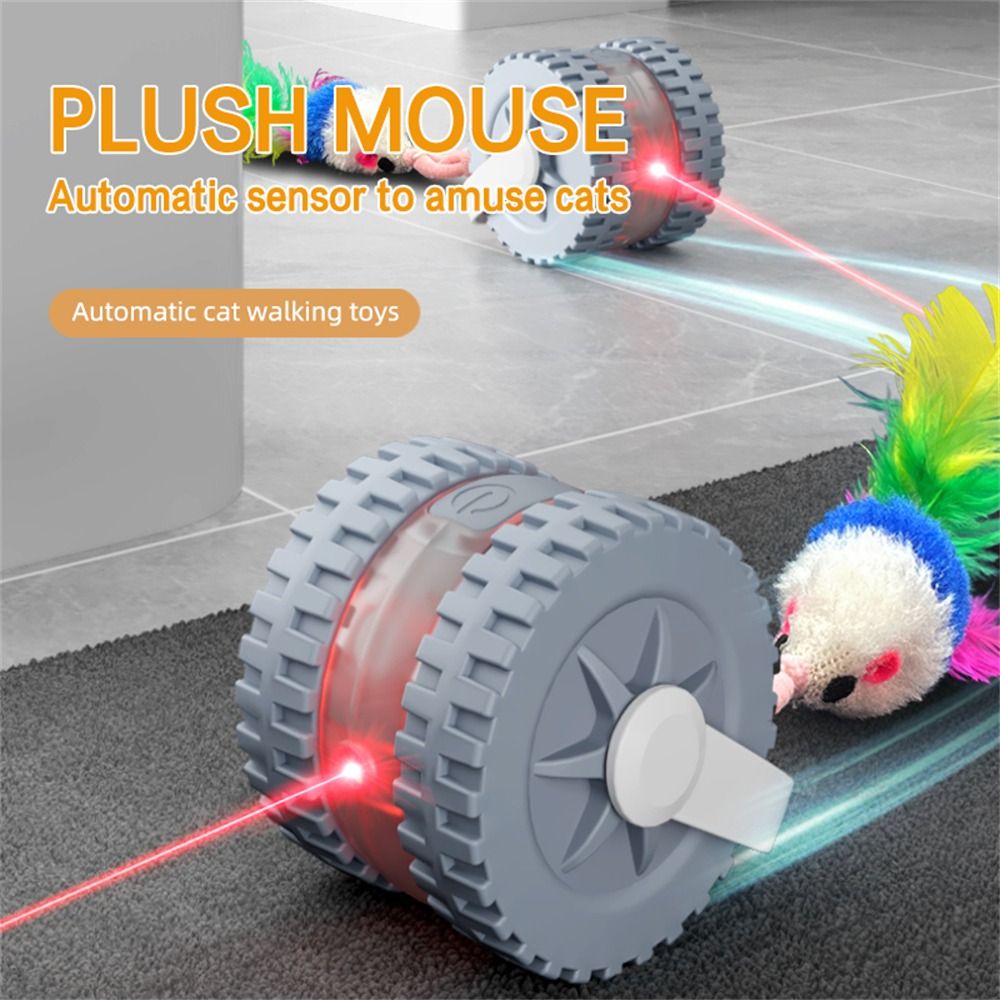 Mit Maus-Schwanz Infrarot-Lase – Automatic Moving Dog Ball Bewertung und Preis