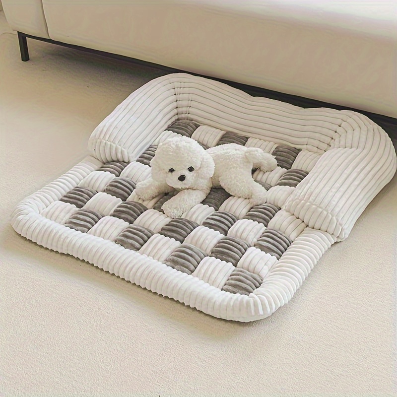 Karierte Haustierbettmatte, Su – Pet Beds Bewertung und Preis