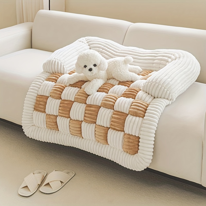 Karierte Haustierbettmatte, Su – Pet Beds Bewertung und Preis